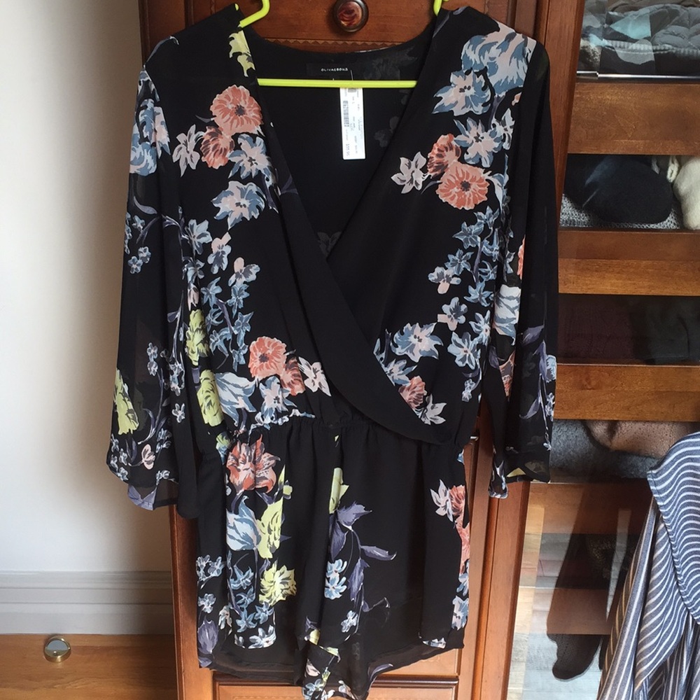 Floral Lightweight Romper